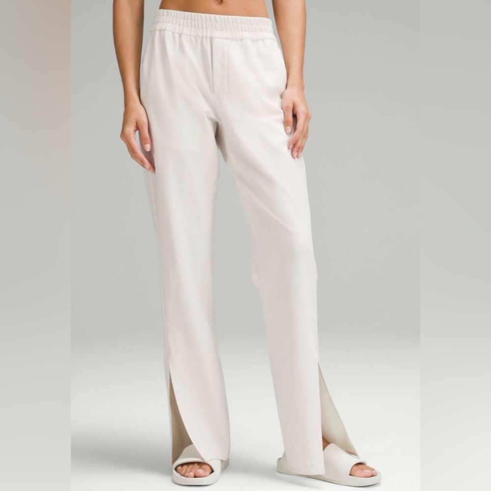 NWOT Lululemon lab Stretch Cupro Slit Pants 32"
White Opal